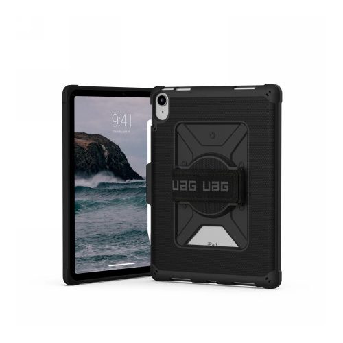 UAG Metropolis case for iPad 10.9" 10th generation with Apple Pencil and palm holder - black