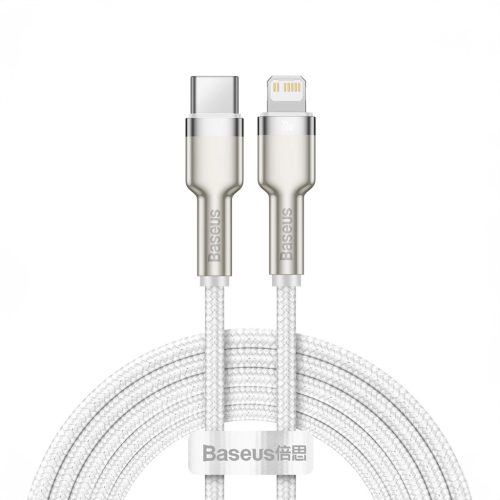 Baseus Cafule Series Metal Data USB-C / Lightning 20W PD cable 2 m - white