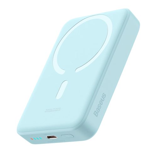 Baseus Magnetic Mini induction power bank 10000mAh 30W - blue + USB-C - USB-C cable