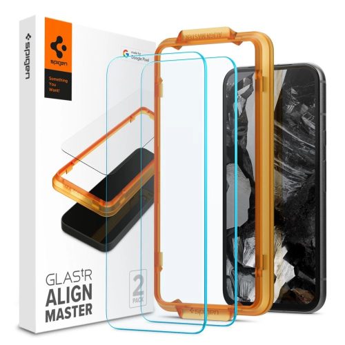 Spigen ALM Glas.tR tempered glass for Google Pixel 8A - 2 pcs.