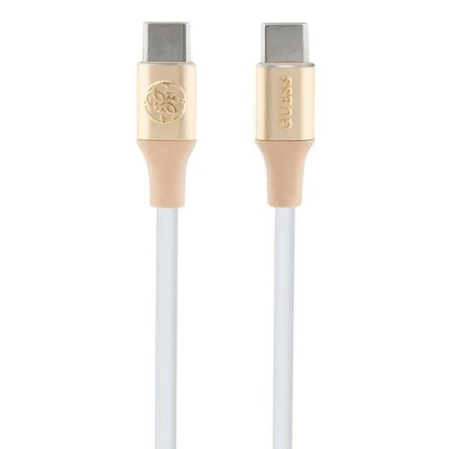 Guess Ebossed Logo USB-C / USB-C Cable 1.5m Fast Charging - Gold