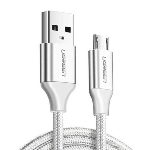 Ugreen US290 60151 USB-A / micro USB 2.4A cable 1m - white