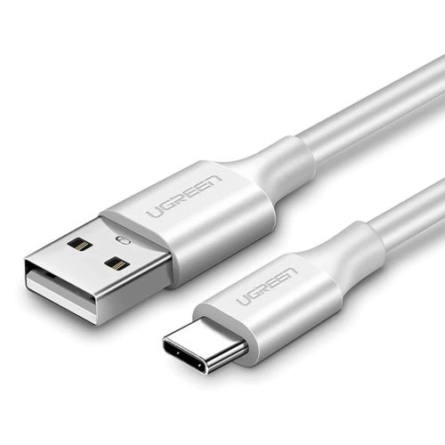 Ugreen US287 60119 USB-A / USB-C 3A cable 0.25m - white