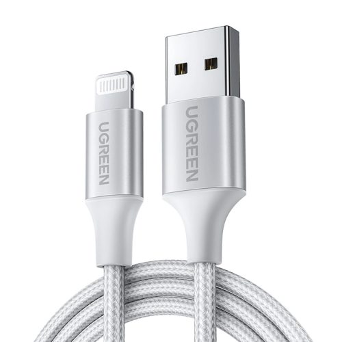 Ugreen US199 60162 USB-A / Lightning MFi cable 1.5m - silver