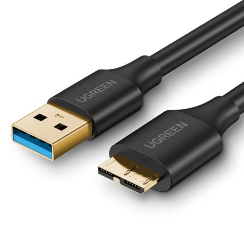 Ugreen US130 10840 USB-A 3.0 - micro USB-B cable 0.5m - black