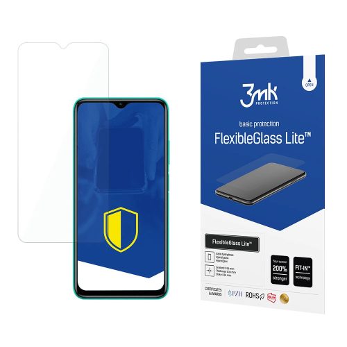 3mk FlexibleGlass Lite™ hybrid glass on Xiaomi Redmi 9T