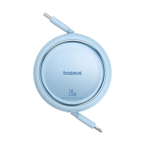 Baseus Free2Pull retractable USB-C / Lightning cable 20W 1m - blue