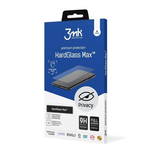 9H privacy glass 3mk HardGlass Max Privacy™ for iPhone 13 / 13 Pro