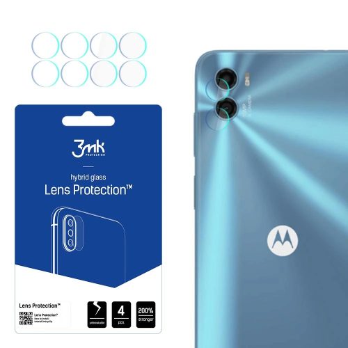 3mk Lens Protection™ hybrid camera glass for Motorola Moto E22s