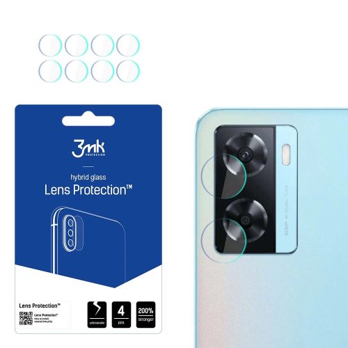 3mk Lens Protection™ hybrid camera glass for Oppo A57s