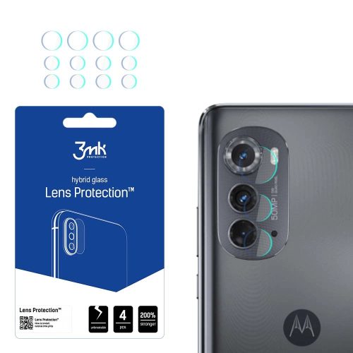 3mk Lens Protection™ hybrid camera glass for Motorola Edge 2022