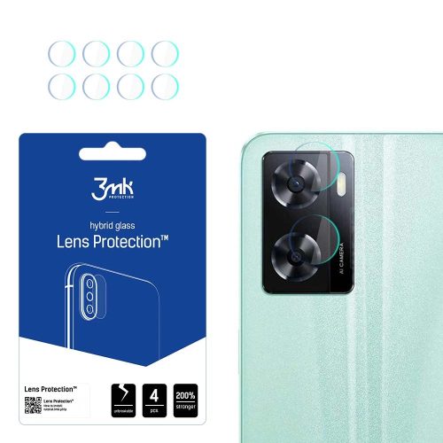 3mk Lens Protection™ hybrid camera glass for Oppo A57 / A57 5G / A57e / A57s