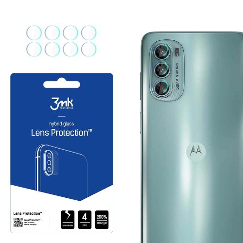 3mk Lens Protection™ hybrid camera glass for Motorola Moto G62 5G