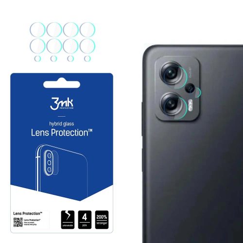 3mk Lens Protection™ hybrid camera glass for Xiaomi Poco X4 GT 5G