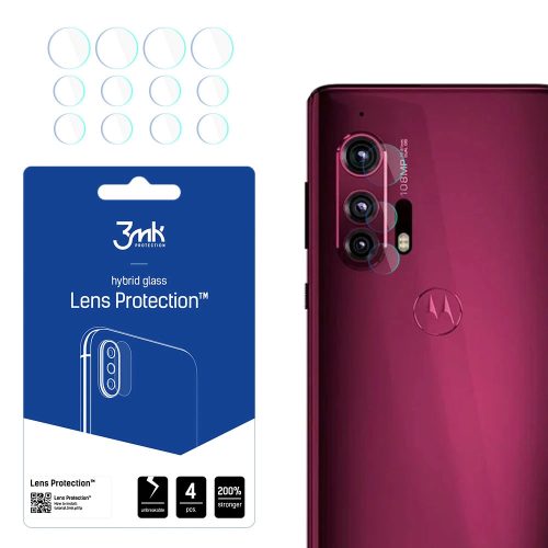 3mk Lens Protection™ hybrid camera glass for Motorola Edge Plus