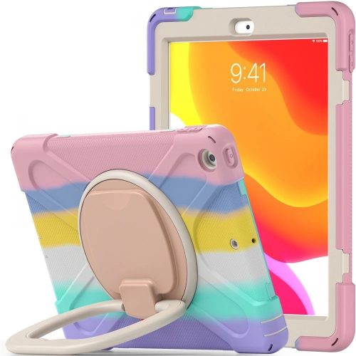 Tech-Protect X-Armor case for iPad 10.2" 7 / 8 / 9 2019-2021 - pink and blue