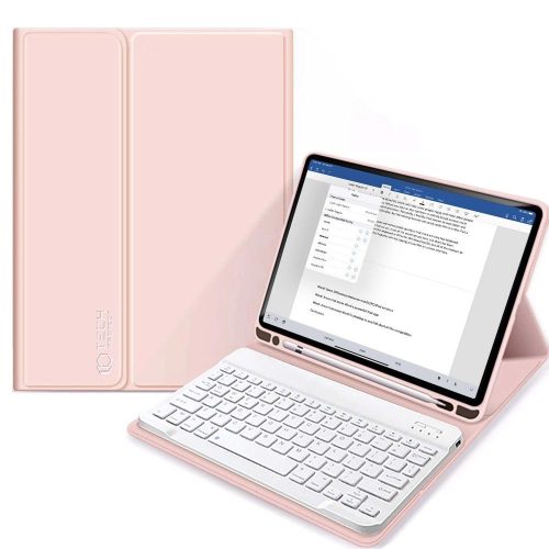 Tech-Protect SC Pen + Keyboard case with keyboard for iPad 10.2" 2019-2021 - pink