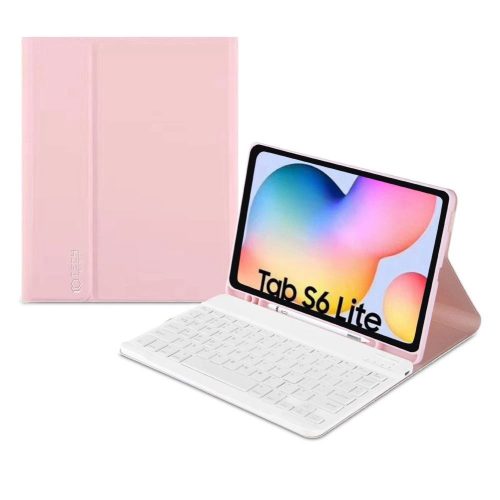 Tech-Protect SC Pen + Keyboard case with keyboard for Samsung Galaxy Tab S6 Lite 10.4" 2020-2024 - pink