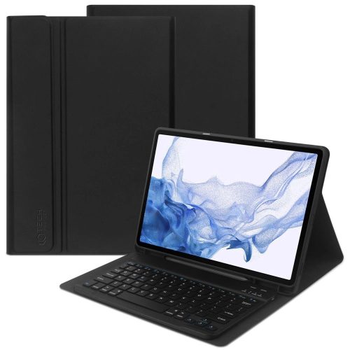 Tech-Protect SC Pen + Keyboard case with keyboard for Samsung Galaxy Tab S7+ / S8+ / S7 FE 12.4" - black