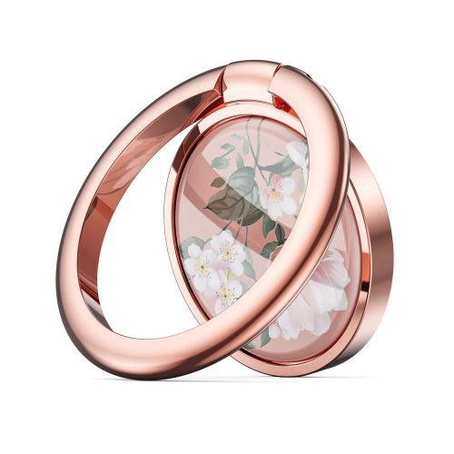 Tech-Protect Magnetic Phone Ring holder / ring with stand function - pink flowers