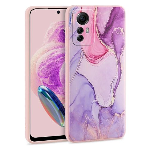 Tech-Protect Mood case for Xiaomi Redmi Note 12S - pink marble