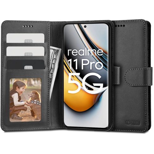 Tech-Protect Wallet case for Realme 11 Pro 5G / 11 Pro+ 5G - black