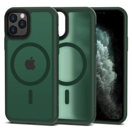 Tech-Protect MagMat MagSafe case for iPhone 11 Pro - matte green