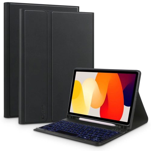 Tech-Protect SC Pen + Keyboard case with keyboard for Xiaomi Redmi Pad SE 11" - black