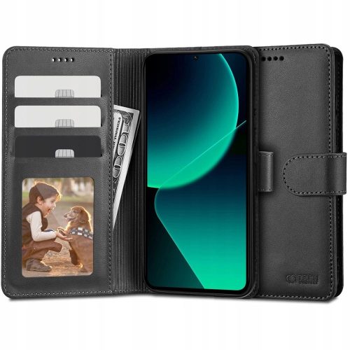 Tech-Protect Wallet case for Xiaomi 13T / 13T Pro - black