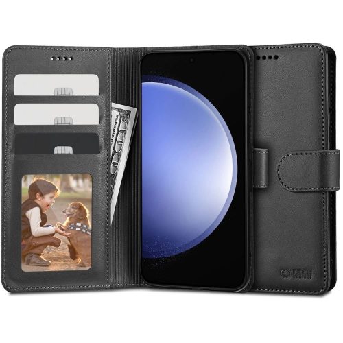 Tech-Protect Wallet case for Samsung Galaxy S23 FE - black