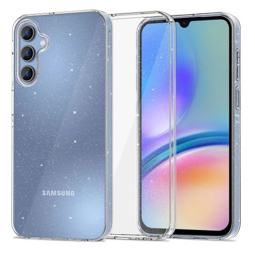 Tech-Protect FlexAir case for Samsung Galaxy A05S - transparent and glitter