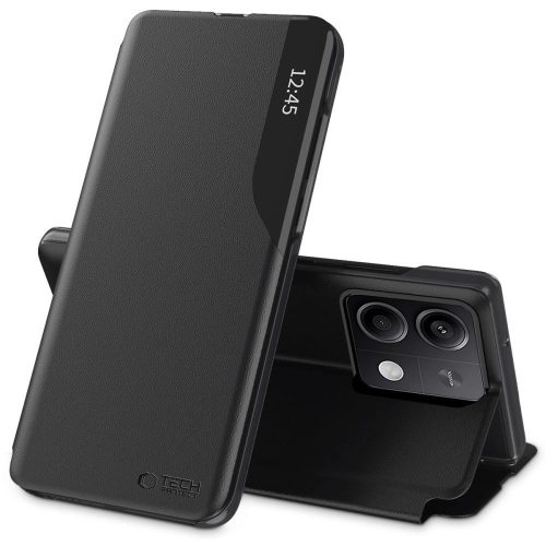 Tech-Protect Smart View Case for Xiaomi Redmi Note 13 Pro 5G / Poco X6 5G - Black