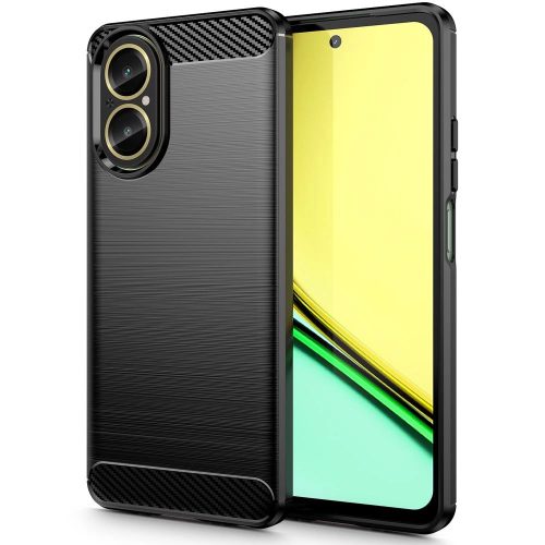 Tech-Protect TPUCarbon case for Realme C67 4G / LTE - black