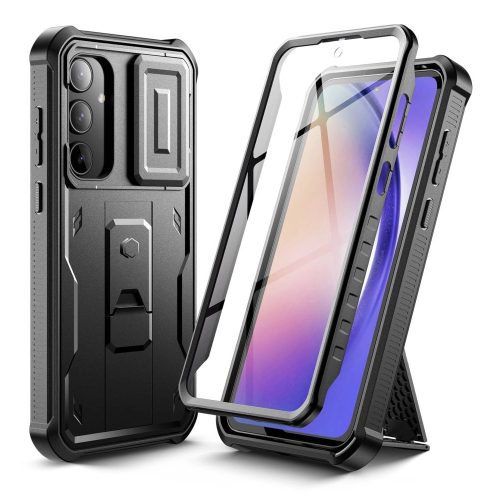 Tech-Protect Kevlar Cam+ case for Samsung Galaxy A55 5G - black