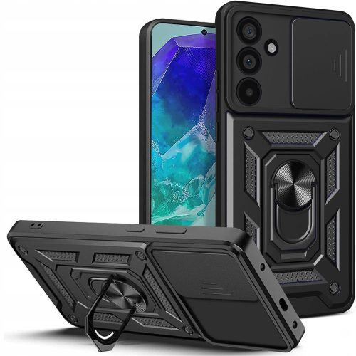 Tech-Protect CamShield Pro case for Samsung Galaxy M55 5G - black