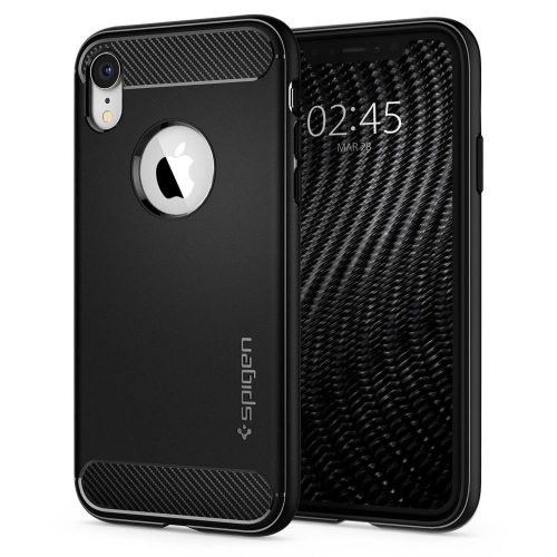 Spigen RUGGED ARMOR IPHONE XR MATTE BLACK