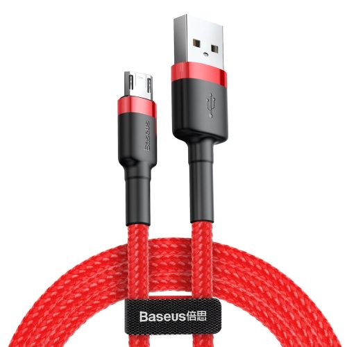 Baseus Cafule Cable CAMKLF-C09 USB-A / micro USB 1.5A 2 m - red