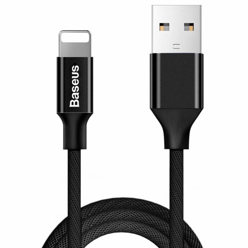 Baseus Yiven fabric braided cable USB / Lightning 1.8M black (CALYW-A01)