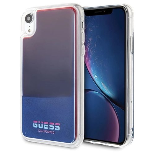 Guess GUHCI61GLCRE iPhone Xr red /red hard case California Glow in the dark