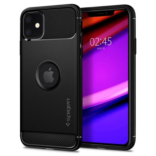 Spigen Rugged Armor case for iPhone 11 - matte black