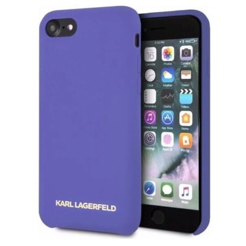 Karl Lagerfeld KLHCI8SLVOG iPhone 7/8 SE 2020 / SE 2022 hardcase fioletowy/purple Silicone