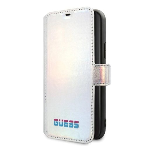 Guess GUFLBKN58BLD iPhone 11 Pro silver/silver book Iridescent