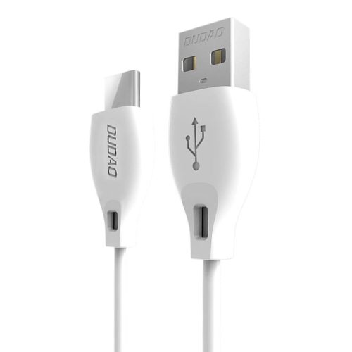 Dudao cable USB Type C 2.1A 1m white (L4T 1m white)