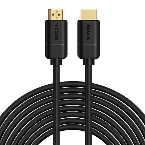 Baseus cable HDMI 2.0 cable 4K 30 Hz 3D HDR 18 Gbps 8 m black (CAKGQ-E01)