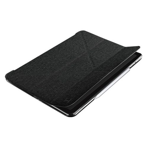 UNIQ etui Yorker Kanvas iPad Pro 12,9" (2020) czarny/obsidian knit black