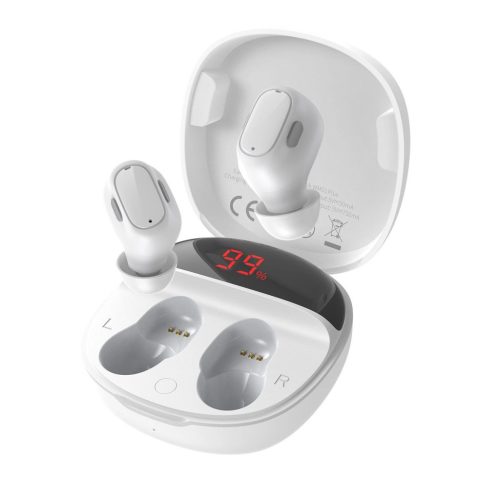 Baseus Encok WM01 Plus TWS wireless in-ear Bluetooth 5.0 headphones white (NGWM01P-02)