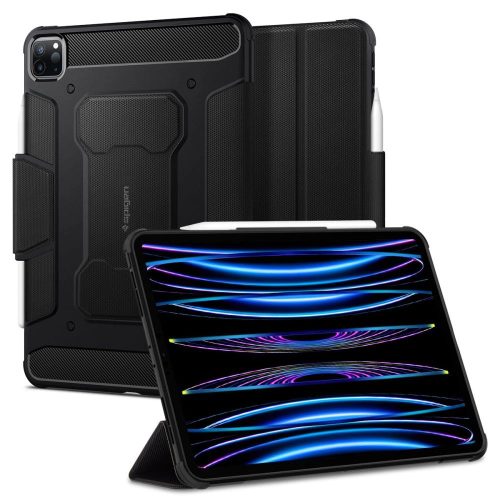 Spigen RUGGED ARMOR "PRO" IPAD PRO 11 2020 / 2021 / 2022 BLACK