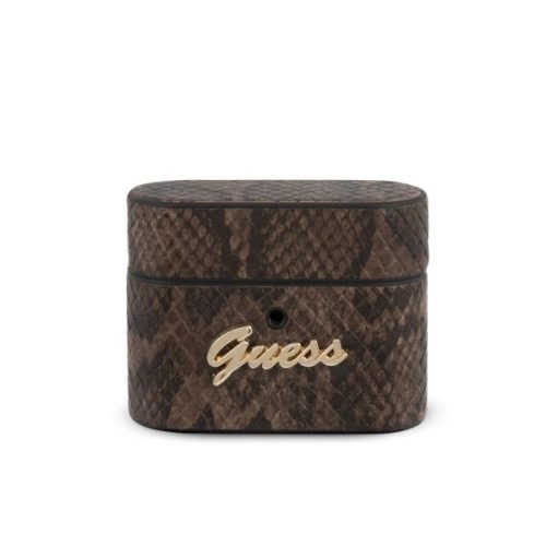 Guess GUACAPPUSNSMLBR AirPods Pro cover brown/brown Python Collection