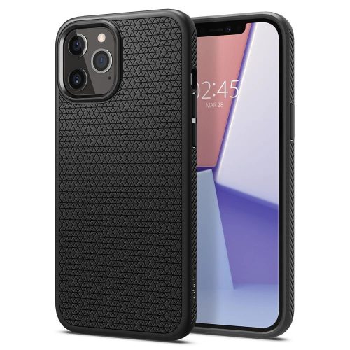 Spigen LIQUID AIR IPHONE 12/12 PRO MATTE BLACK