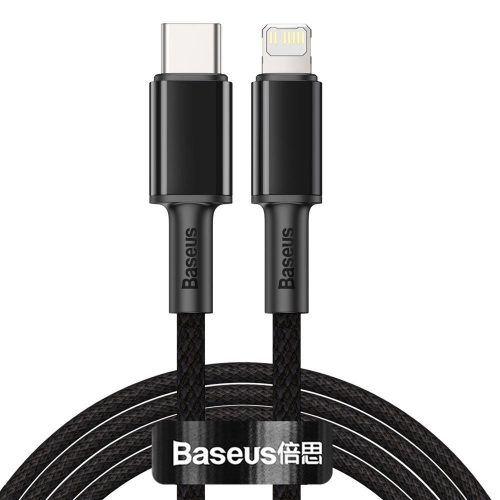 Baseus CATLGD-A01 Lightning - USB-C PD 20W 480Mb/s 2m cable - black